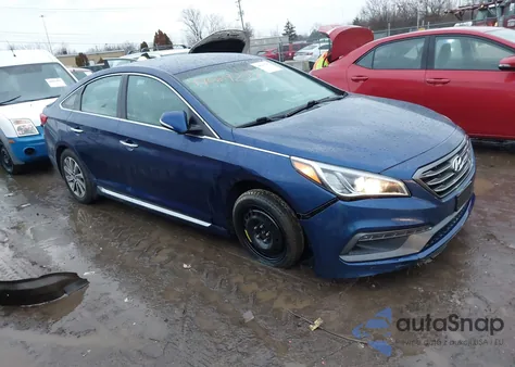 2015 Hyundai Sonata Sport from USA, damaged, VIN 5NPE34AF2FH251024